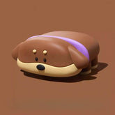 3D Dog Brown Silicone AirPods 4 Pro2 Case Cute Funny